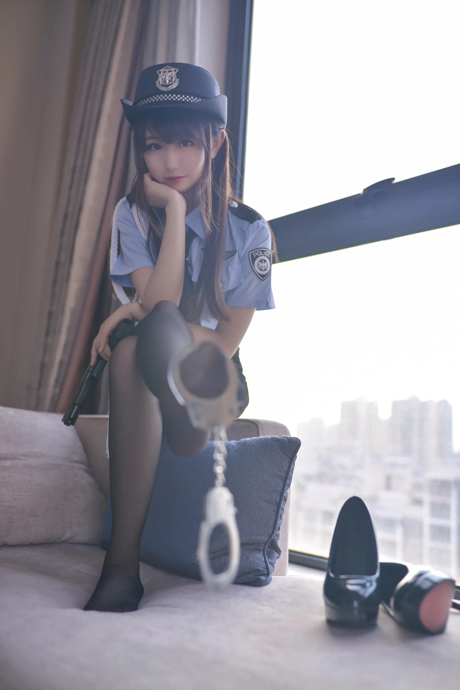 雪琪SAMA – Vol.05 女警 [50P]插图5